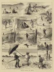 Kleiner Sport in Indien